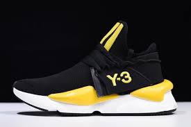 Adidas Black And Yellow Running Shoes Adidas Y 3 Kaiwa Chunky Primeknit Black Yellow White Aq2931 Black Yellow And White Black N Yellow Y 3