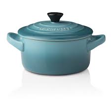 Check spelling or type a new query. Le Creuset Stoneware 10cm Petite Casserole Dish Teal Silver Mushroom