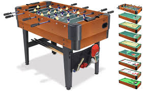 Multifunktionstisch Campus Xt 9in1 Telescopstangen Kicker Tisch Spiele Tischtennis