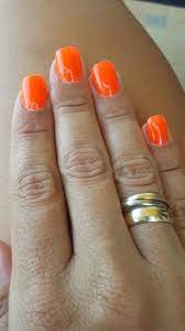 Naranja Fluor By Qunitas Unas Naranjas Unas Naranja