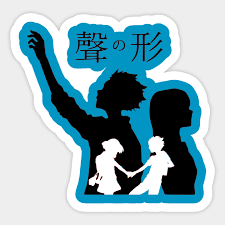 The anime you love for free and in hd. Koe No Katachi A Silent Voice Koe No Katachi Sticker Teepublic