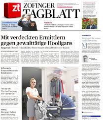 The company publishes traditional and online newspapers. Zofingertagblatt Twitter Sogning
