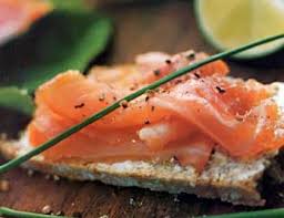 Irish Brown Bread With Smoked Salmon Recipe Epicurious Com Irish Brown Bread Smoked Salmon Smoked Salmon Recipes
