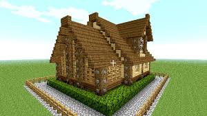 Minecraft House Tutorial Cool And Easy Wooden House In 15 Minutes Easy Minecraft Houses Minecraft House Designs Minecraft House Tutorials
