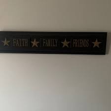 5.0 out of 5 stars 1. Wall Decor Faith Family Friends Sign Poshmark