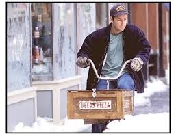 It might be a funny scene, movie quote, animation, meme or a mashup of multiple sources. Mr Deeds