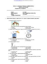 Soal uts tema 6 kelas 5. Top Pdf Soal Uts Kelas 5 Semester 2 Tema 6 123dok Com