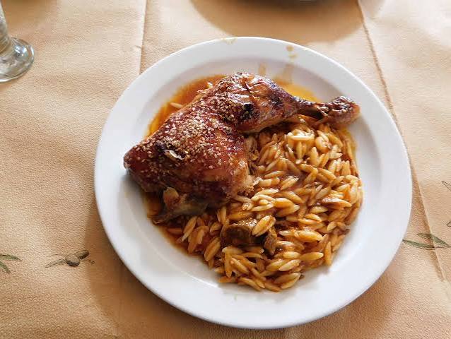 Orzo with Chicken