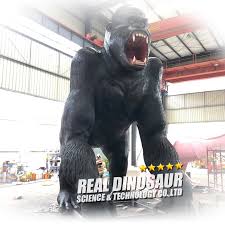 Cast iron measuring element : 7 Meters Height Life Size Realistic Moving Gorilla Animatronic King Kong For Sale Buy Animatronic Animal King Kong Statue Modern Sculpture Product On Alibaba Com