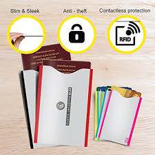 Set A 12 Protecteur De Carte Porte Monnaie Anti Rfid Kit Carte Carte De Credit Protection De La Securite Paiement Cont Carte D Identite Carte De Credit Carte