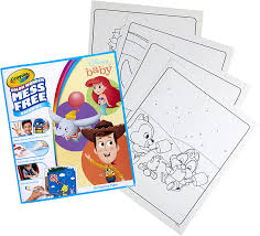 Incredibles toy story 4 star wars coloring & gift sets frozen 2 finding dory princess type. Buy Crayola Color Wonder Disney Baby Characters Mess Free Coloring Pages Gift For Kids Age 3 4 5 6 Online In Kazakhstan B08lqxcz93
