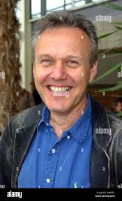 ANTHONY HEAD und ein Klingone bei Collectormania Milton ANTHONY HEAD keyens  und ein Klingone auf Collectormania, die Milton keyens Stockfotografie