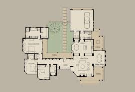 U Shaped House Floor Plans With Courtyard Love Courtyard House Plans Ranch House Plans Mediterranean House Plans