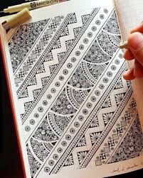 Doodle Art Ideas Draw Zentangle Patterns 24 Ideas For 2019 Mandala Art Lesson Doodle Art Designs Zentangle Patterns