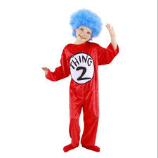 Free shipping for many items! Dr Seuss Thing 1 Or 2 Child Halloween Costume Walmart Com Walmart Com