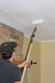 Painting Popcorn Ceilings Refashionably Late Painting Popcorn Ceiling Popcorn Ceiling Ceiling Decor