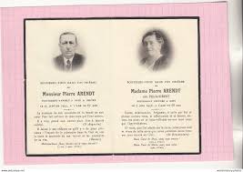 Retrouvez tous les avis de décès et d'obsèques du département de la moselle grâce aux informations nécrologiques en ligne du site dans nos cœurs récupérées dans l'ensemble de la presse locale. Obituary Notices Avis De Deces Carte Double Mr Pierre Arendt Decede A Peltre Moselle Et Mme Arendt Nee Felicie Sibert