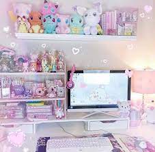 Image Shared By Wenxz Find Images And Videos About Cute Pink And Aesthetic On We Heart It The App To Get Lost In What Kawaii Room Kawaii Bedroom Otaku Room