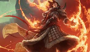 So here i introduce the villains that i feel have made the world of magic: Hd Wallpaper Male Warrior Game Character Magic The Gathering Wizard Fire Wallpaper Flare