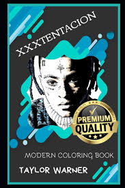 A new kind of stress relief coloring books for teens and adults fan of xxxtentacion Xxxtentacion Modern Coloring Book Xxxtentacion Modern Coloring Books Buy Online In Angola At Angola Desertcart Com Productid 193222437