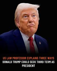 President Trump's Potential Third Term and Constitutional Limitations