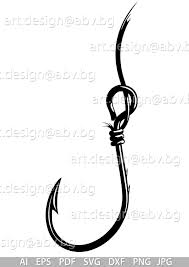 Free Free 191 Fishing Hook Svg SVG PNG EPS DXF File