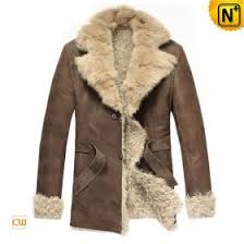 Mens Slim Fur Lined Leather Trench Coat Cw833213 Cwmalls Mens Leather Coats Fur Lined Coat Coat