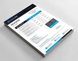 Top 10 Best Free Professional Invoice Template Designs In Ai Psd Format Invoice Design Invoice Template Invoice Design Template