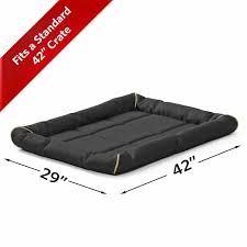 Discount taken on the petco regular price and is reflected in the product's repeat delivery price. Midwest Quiet Time Maxx Black Dog Bed 42 5 L X 29 W Petco