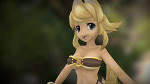 Wolf girl Liru - 3D model by tsukune (@pietla) [c7f85ff]
