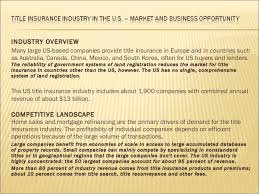 Save time and effort by comparing a range of australia's health funds with iselect*. Title Insurance Industry In The U S Market And Business Opportunit