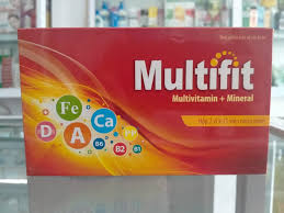 Hỗ trợ bổ sung vitamin và khoáng chất thiết yếu Multifit hộp 2 vỉ x 15