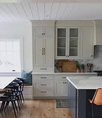 Revere Pewter Bm On Cabinets Amber Interiors Revere Pewter Kitchen Kitchen Remodel Kitchen Renovation