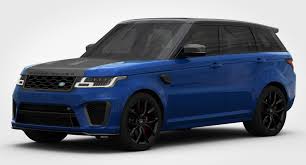 2021 land rover range rover sport 4wd hse dynamic portofino blue metallic. Range Rover Sport Svr 2018 Detailed Interior 3d Model