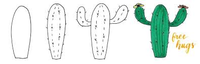 Continue to outline the cactus. Llama Doodles 9 Adorable Alpaca Inspired Doodles For Bullet Journals