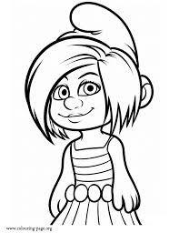 The Smurfs Vexy Coloring Page Coloring Pages Smurfs Kids Coloring Books
