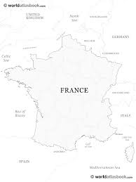 Blank Map Of France With Regions France Map Blank Map France