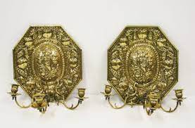 We did not find results for: Antiques Atlas Pair Of Dutch Brass Candle Wall Sconces