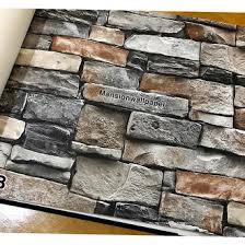 Bentuk pagar rumah mewah minimalis these pictures of this page are about:wallpaper tembok rumah. Jual Produk Wallpaper Dinding Batu Alam Termurah Dan Terlengkap Mei 2021 Bukalapak