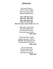 Lagu dikir barat wau bulan lirik. Dikir Barat