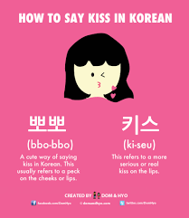 How To Say Kiss In Korean Learn Basic Korean Vocabulary Phrases With Dom Hyo