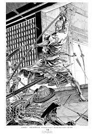 sun steel artwatcher hiroshi hirata is a japanese manga samurai art manga artist samurai artwork