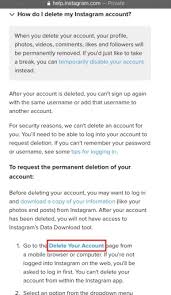 Why delete your instagram account. How To Delete A Linked Instagram Account Followchain