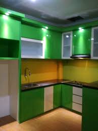 Kitchen set warna hijau putih kombinasi warna hijau dan putih bisa menjadi sebuah patokan yang bagus yang di mana juga acp menyediakan warna dasar tersebut saat ini warna dasar cerah memang sangat populer di kalangan banyak orang mngkin kalian salah satunya yang ingin mencoba klin kami di jakarta dan. Jual Kitchen Set Interior Warna Hijau Di Lapak Gebang Interior Bukalapak