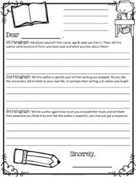Letter To The Author Students Love To Write A Letter To Their Favorite Author Kids Writing Lettering Writing