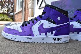 Check spelling or type a new query. Purple Cartoon Drip Jordan 1s Etsy