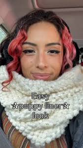 I’m starting to love puppy liner 🐶 #fyp #makeuptutorial #puppyliner