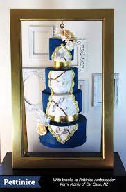 So you can see the shade is totally different, it's a lot darker, more of a gray kind. Pettinice How To Make Royal Blue Fondant