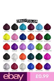 Crazy Color Ebayhair Color Health Beauty Semi Permanent Hair Dye Dyed Hair Permanent Hair Dye
