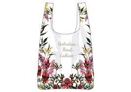 What makes us the reusable bag experts? Ashdene Australia Floral Emblems Shopping Bag
